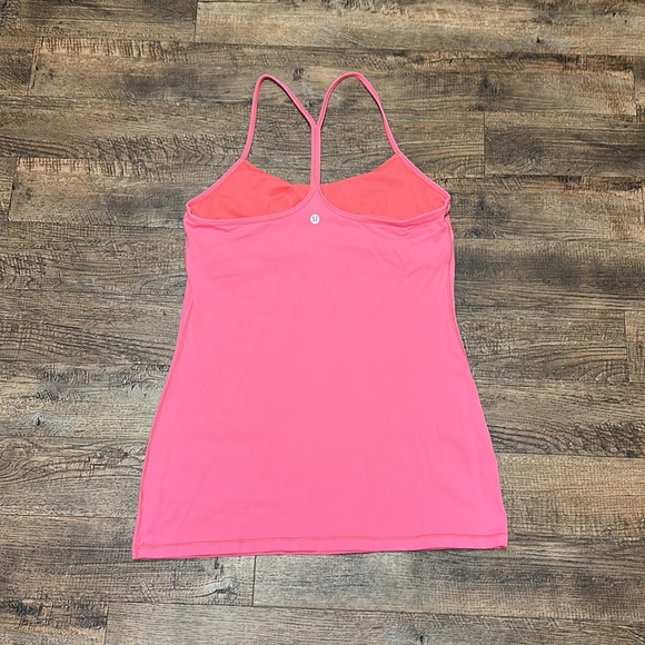 Lululemon Athletica | Pink Power Y Tank Top 10 - Picture 4 of 6